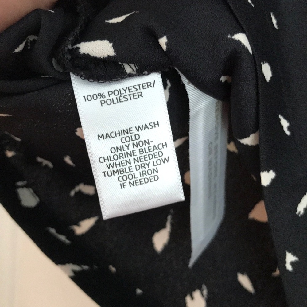 Loft Black and Tab Blouse SP - Picture 5 of 5